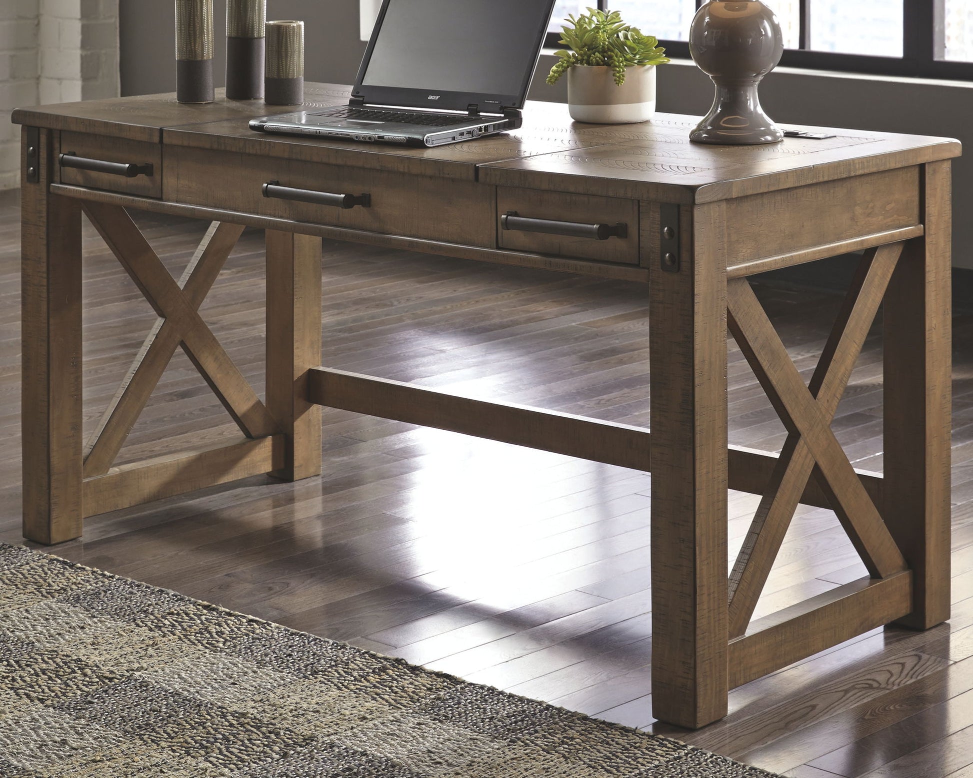 Aldwin Home Office Lift Top Desk | Calgary Furniture Store