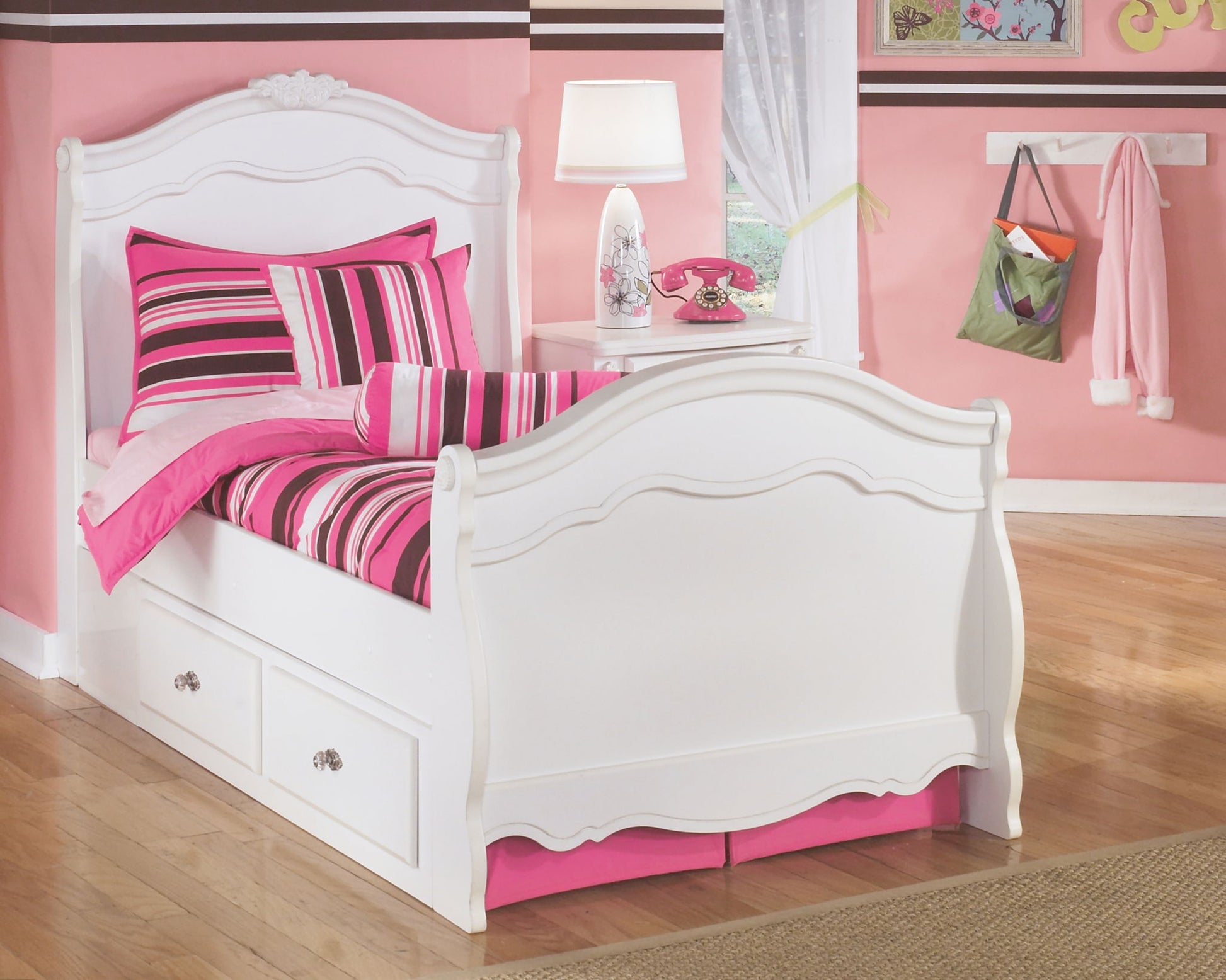 Exquisite Storage Sleigh Bed | Calgary Furniture Store