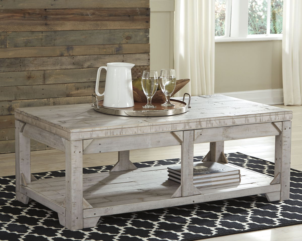 Fregine Coffee Table with Lift Top | Calgary Furniture Store