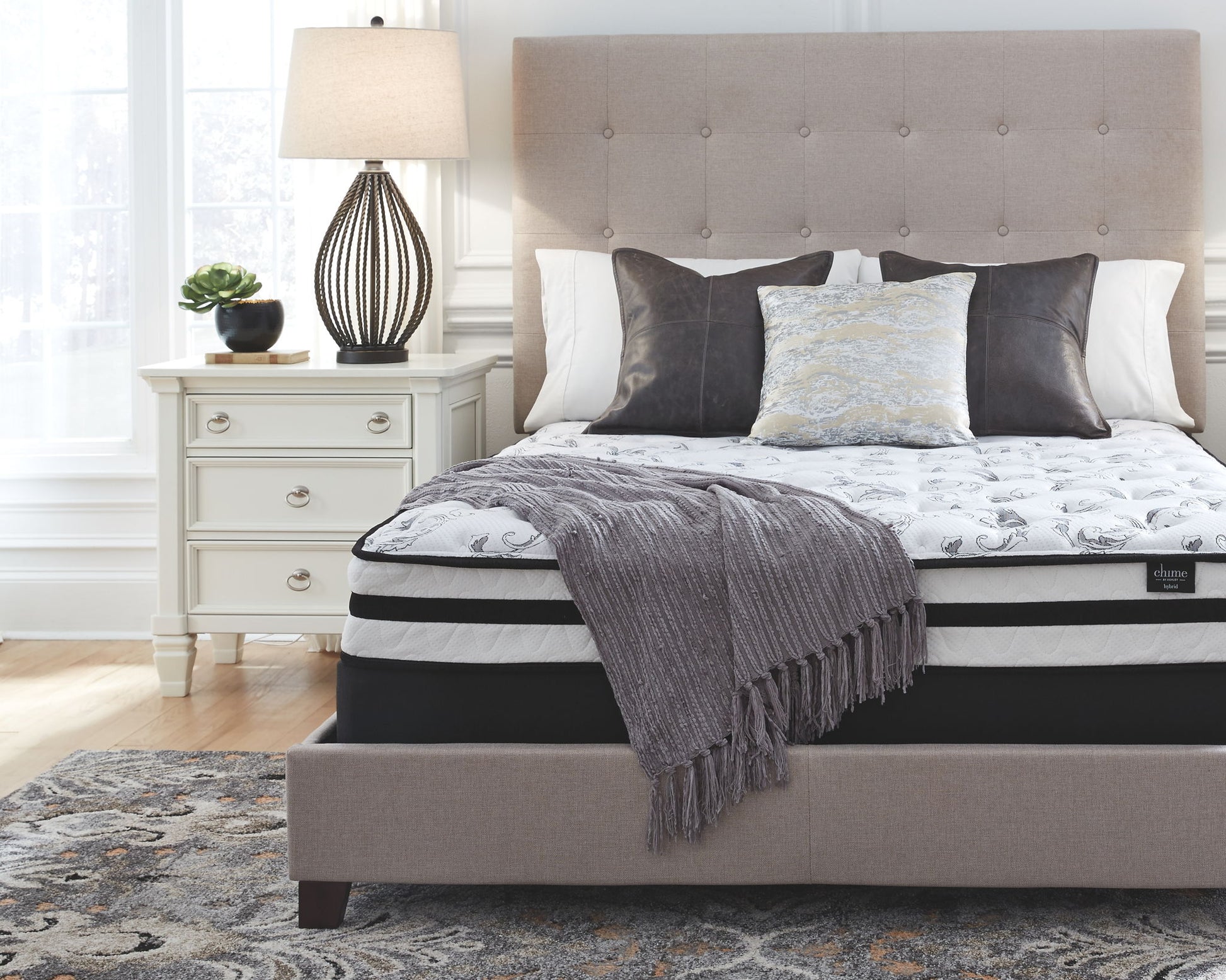 8 Inch Chime Innerspring Mattress in a Box | Calgary Furniture Store