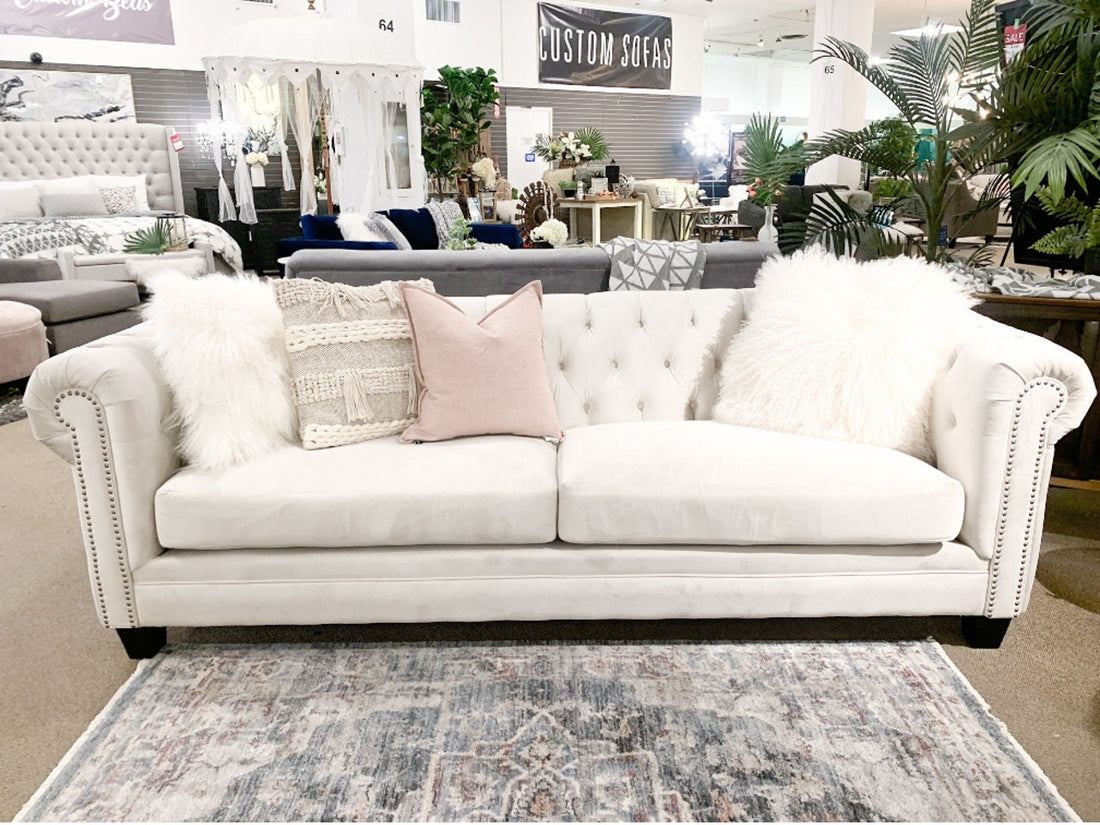 Iverson Custom Feather Sofa 🇨🇦 | Calgary Furniture Store