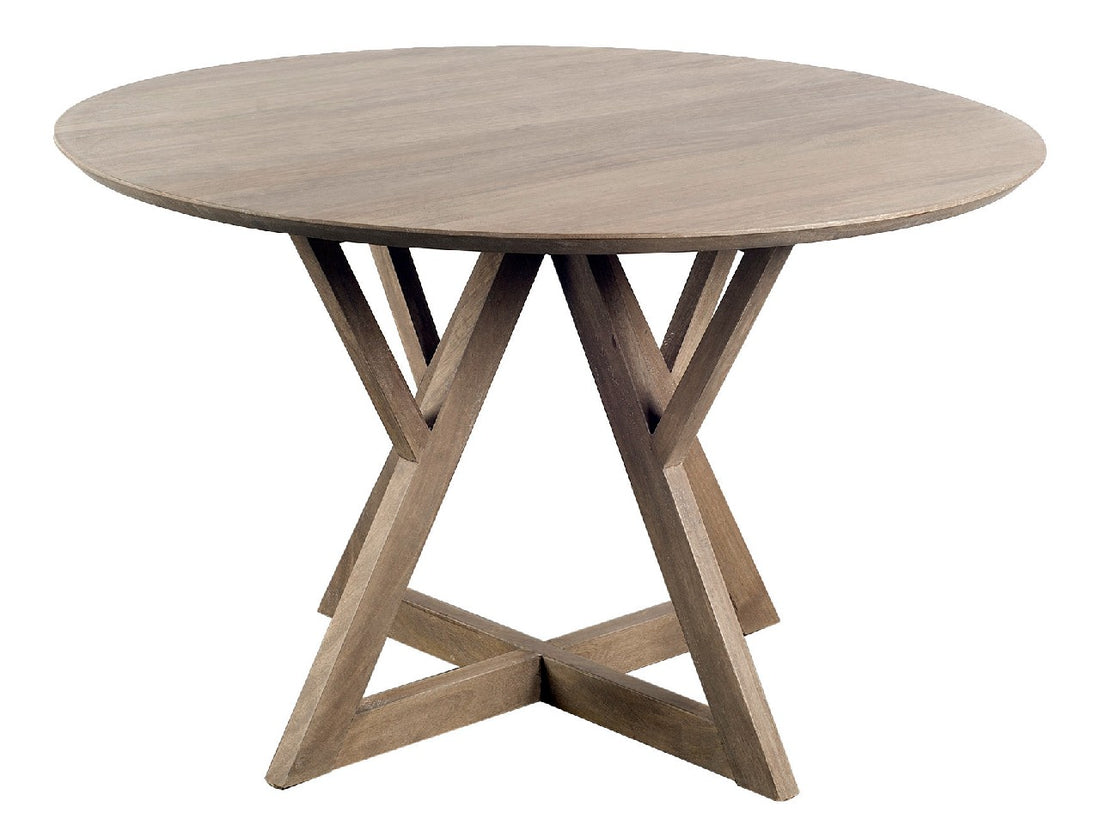 Jennings Round Dining Table 48" - Light | Calgary Furniture Store