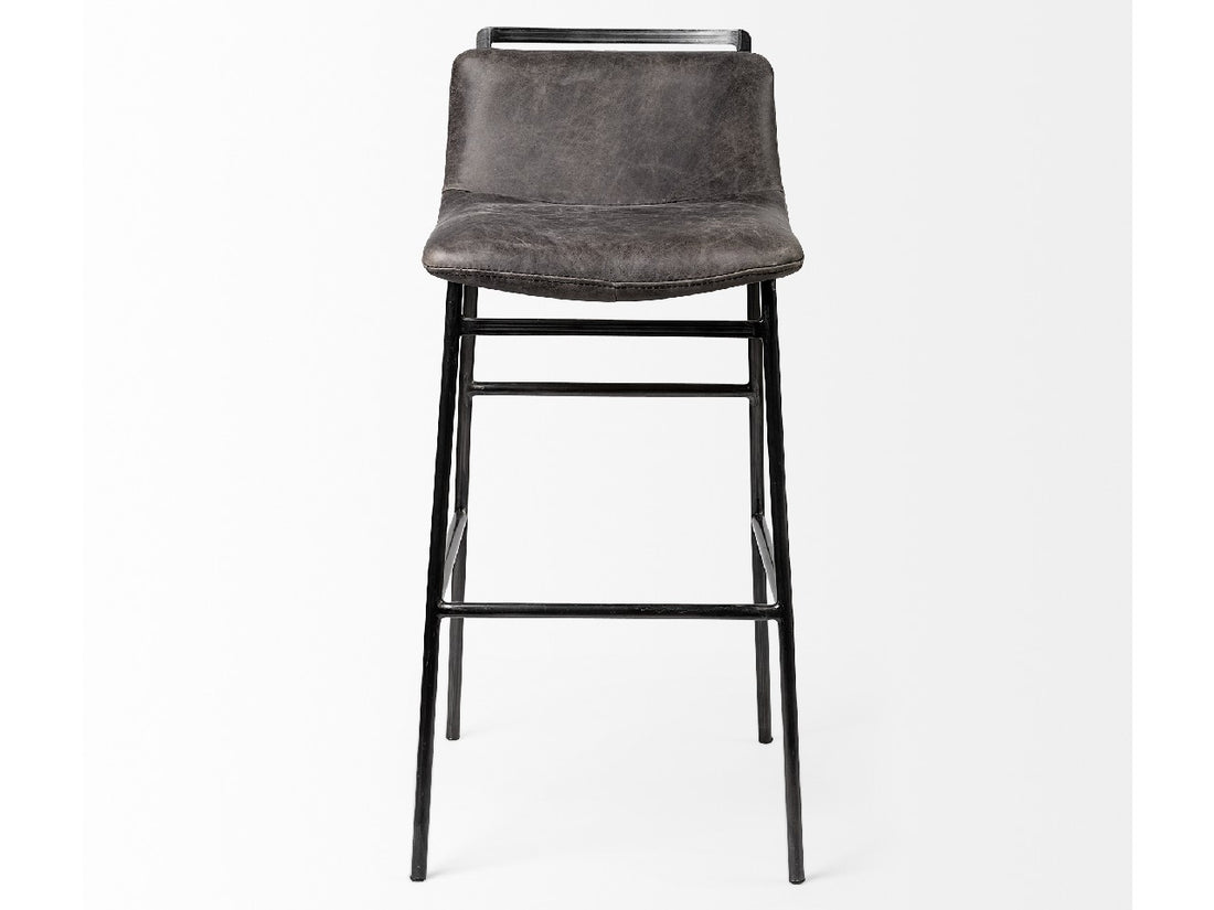 Kavalan Leather Bar Stool | Calgary Furniture Store