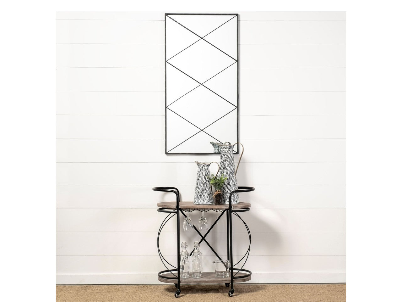 Krissta Frame Mirror | Calgary Furniture Store