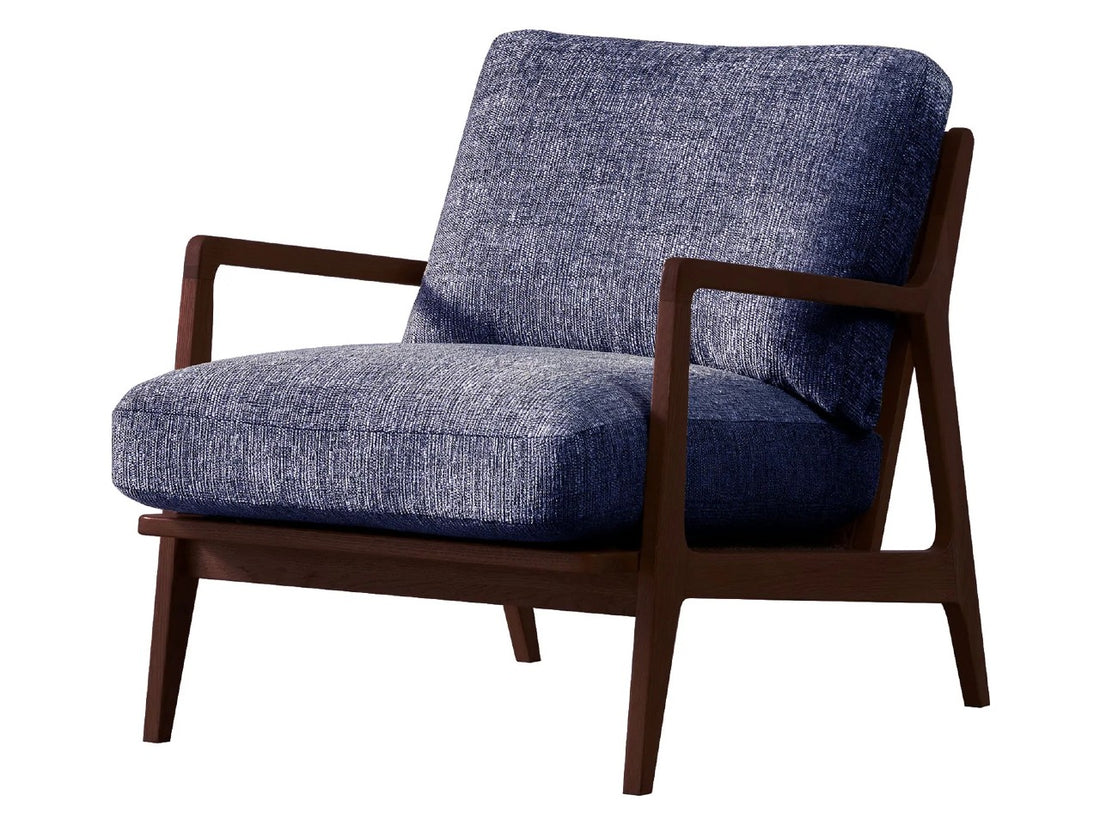 Las Vegas Lawrence Royal Navy Arm Chair | Calgary Furniture Store