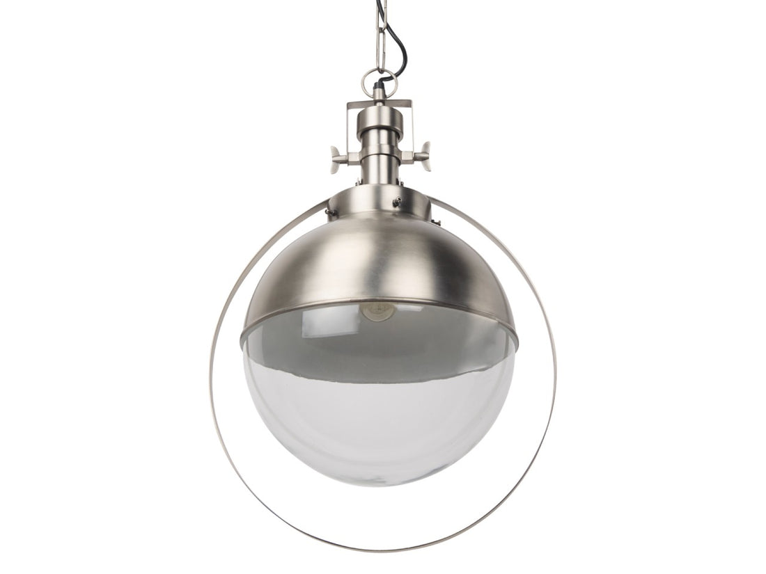 Leighton Pendant Light - Antique Nickel | Calgary Furniture Store