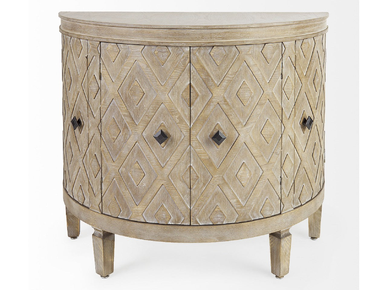 Lennon Demilune Accent Cabinets | Calgary Furniture Store