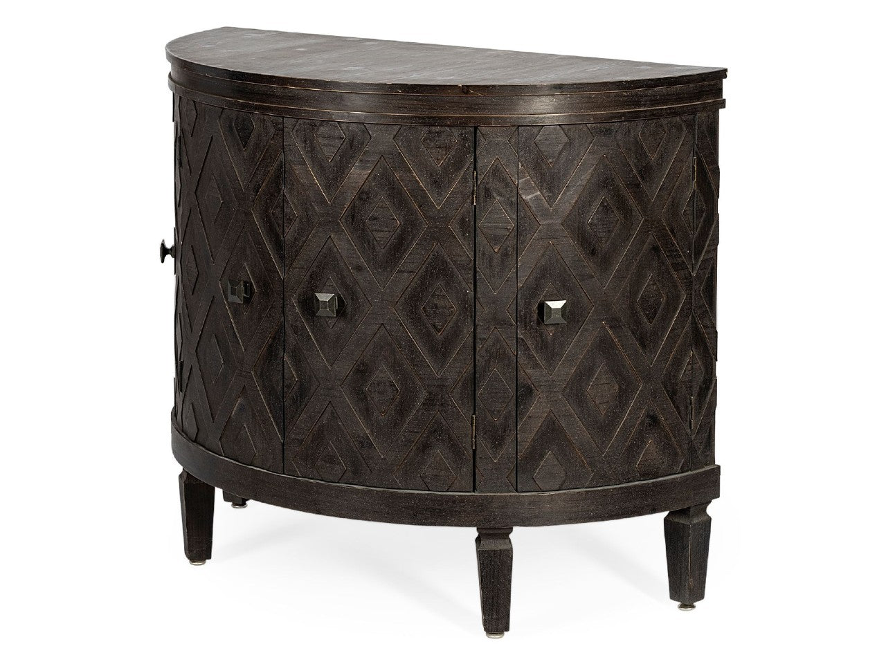 Lennon Demilune Accent Cabinets | Calgary Furniture Store