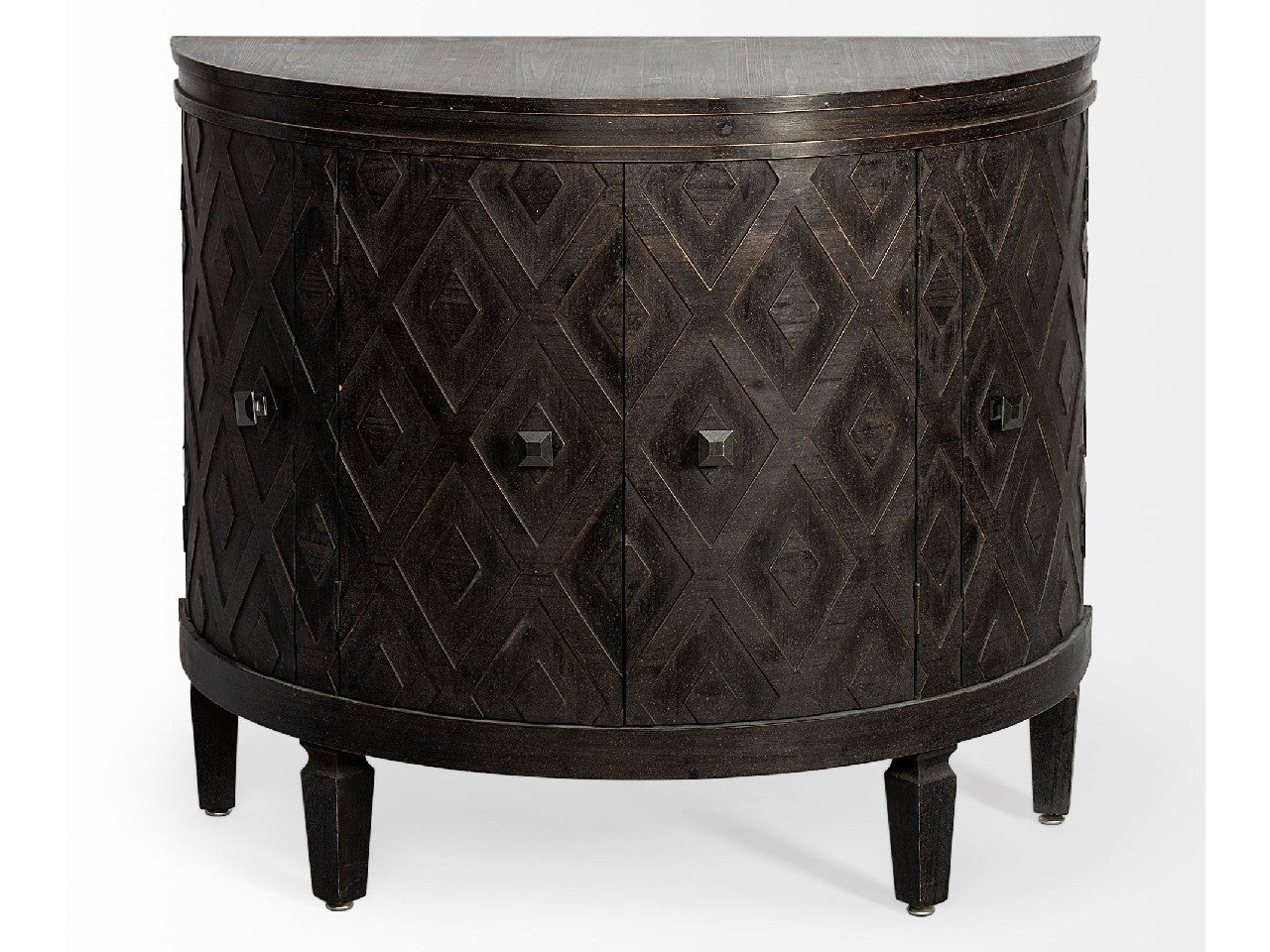 Lennon Demilune Accent Cabinets | Calgary Furniture Store