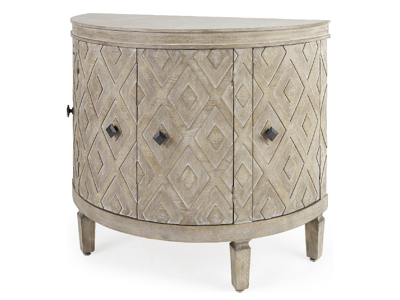 Lennon Demilune Accent Cabinets | Calgary Furniture Store