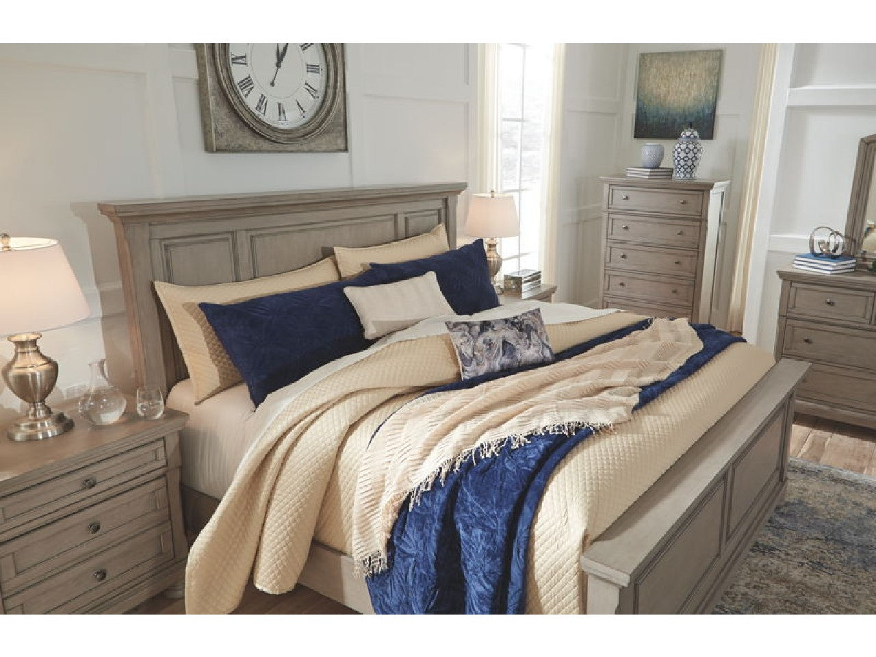 Lettner Drawer Chest - Brown | Calgary Furniture Store