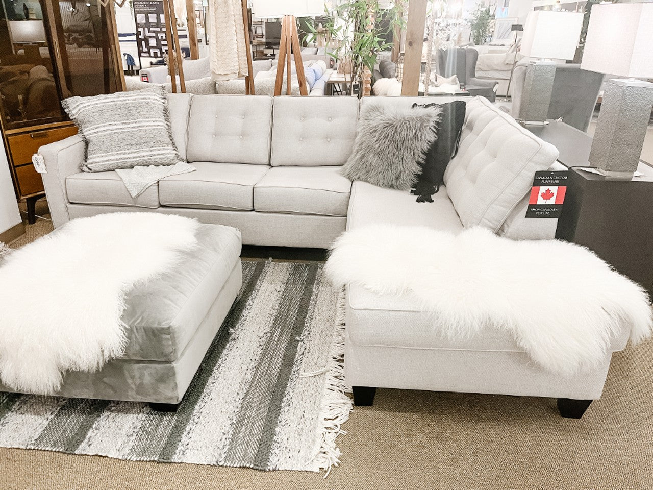 Lincoln Custom Sectional 🇨🇦 | Calgary Furniture Store