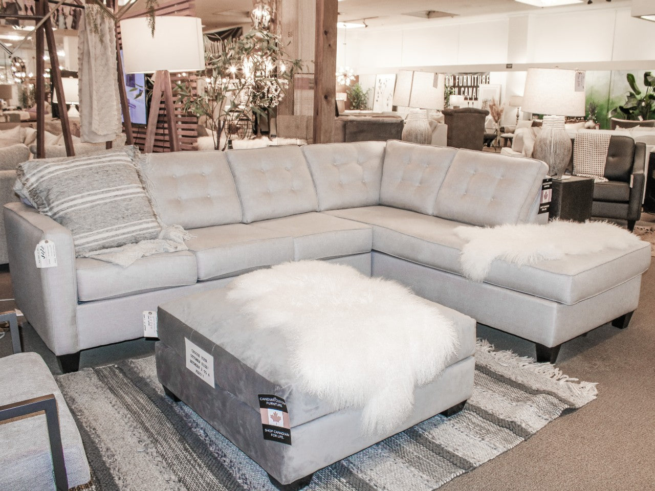 Lincoln Custom Sectional 🇨🇦 | Calgary Furniture Store