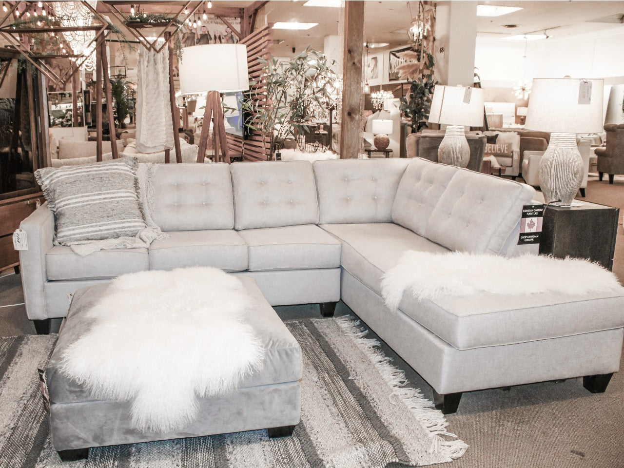 Lincoln Custom Sectional 🇨🇦 | Calgary Furniture Store
