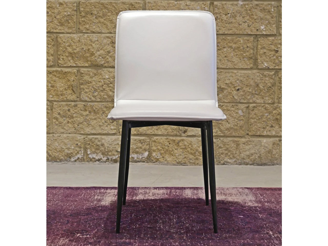 Lukas Side Dining Chair - Fox White | Calgary Furniture Store