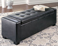Benches Upholstered Storage Bench | Calgary Furniture Store