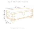 Carynhurst Lift Top Coffee Table | Calgary Furniture Store