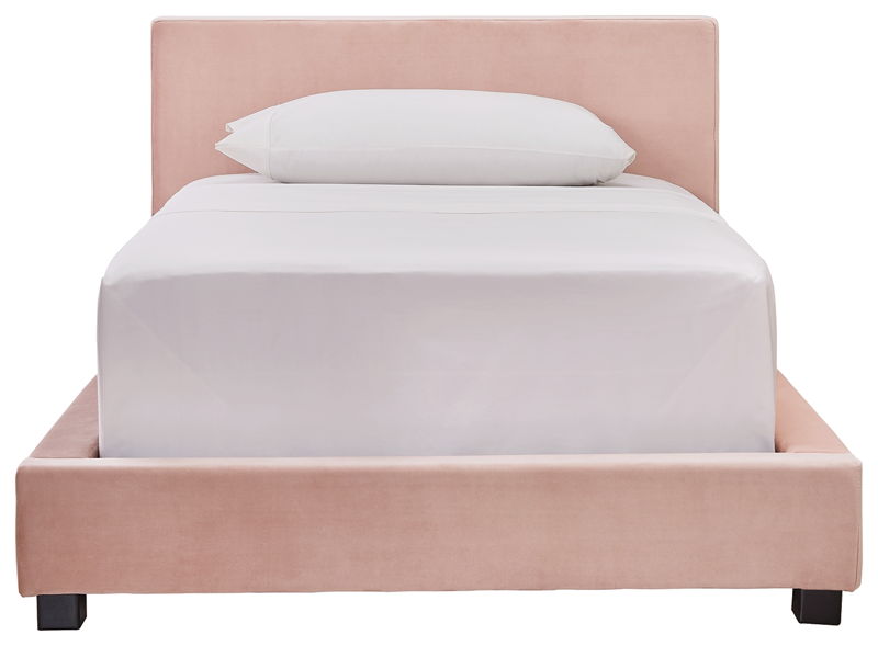 Chesani Blush Twin Uph Kids Bed | Calgary Furniture Store
