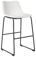 Centiar Bar Stool - White | Calgary Furniture Store