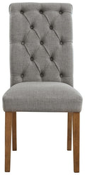 Harvina Gray Dining Chair | Calgary Furniture Store