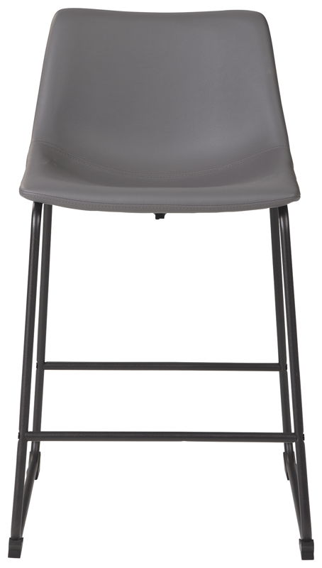 Centiar Gray Counter Stool | Calgary Furniture Store