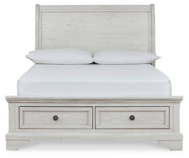 Robbinsdale Sleigh Storage Kids Bed | Calgary Furniture Store