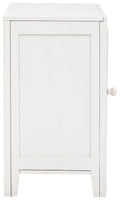 Fossil  Accent Cabinet - White | Calgary Furniture Store