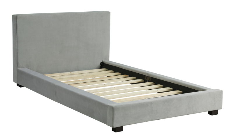 Chesani Gray Twin Uph Kids Bed | Calgary Furniture Store