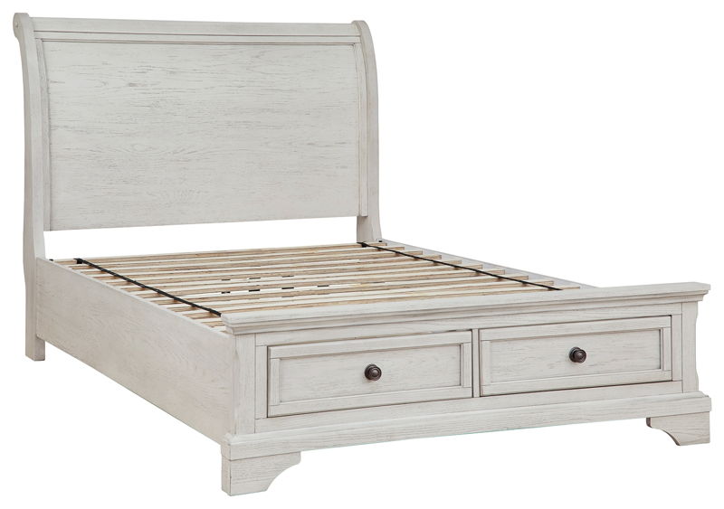 Robbinsdale Sleigh Storage Kids Bed | Calgary Furniture Store