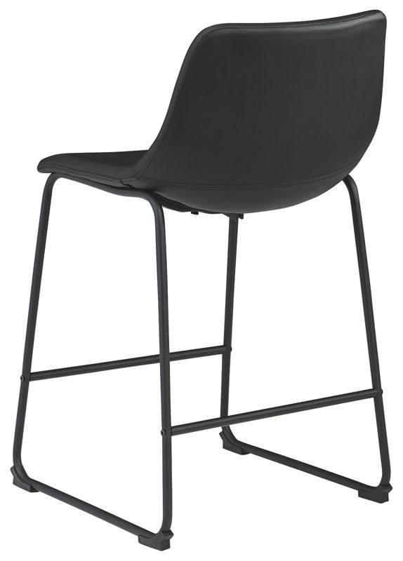 Centiar Black Counter Stool | Calgary Furniture Store