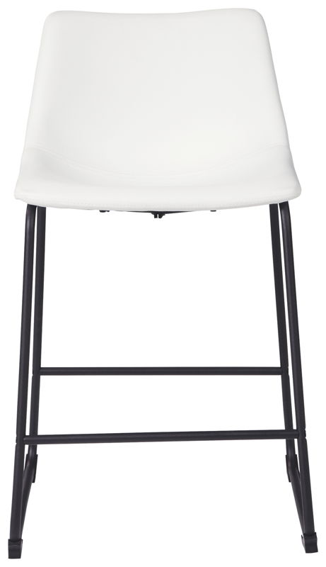 Centiar White Counter Stool | Calgary Furniture Store