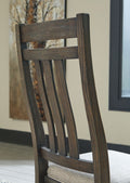 Wyndahl  Rustic Brown Dining Chair | Calgary Furniture Store
