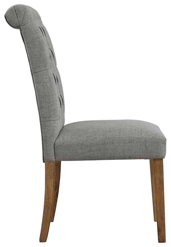Harvina Gray Dining Chair | Calgary Furniture Store