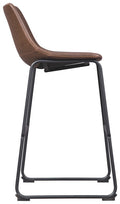 Centiar Brown Bar Stool | Calgary Furniture Store