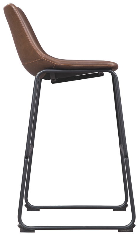 Centiar Brown Bar Stool | Calgary Furniture Store