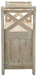 Fossil Whitewash Storage Bench | Calgary Furniture Store