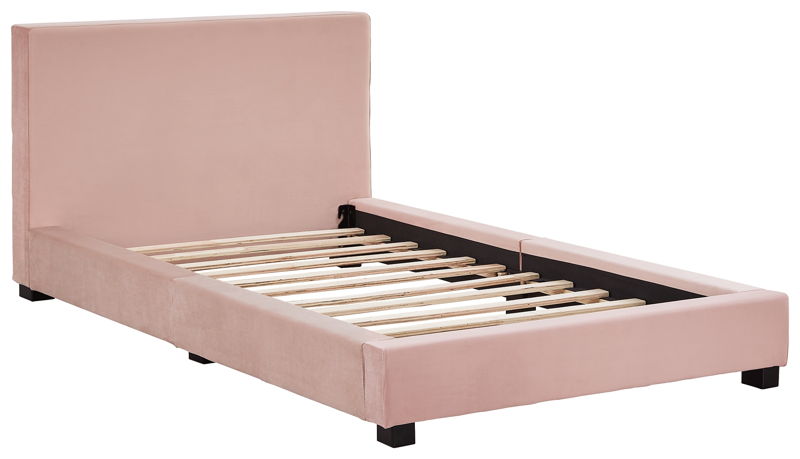 Chesani Blush Twin Uph Kids Bed | Calgary Furniture Store