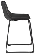 Centiar Black Counter Stool | Calgary Furniture Store