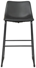 Centiar Bar Stool - Black | Calgary Furniture Store