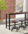 Quinidad Counter Table Set | Calgary Furniture Store