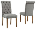 Harvina Gray Dining Chair | Calgary Furniture Store
