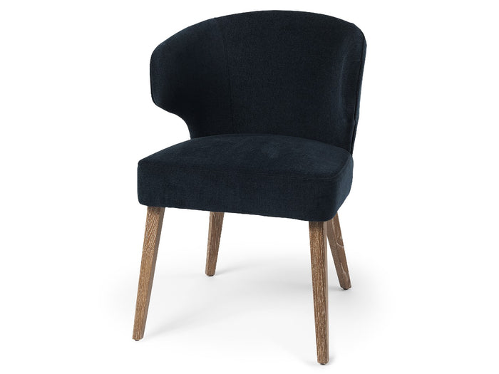Niles Dining Chair - Navy | Calgary Furniture Store