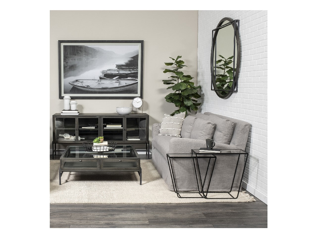 Norbert 46" Mirror | Calgary Furniture Store