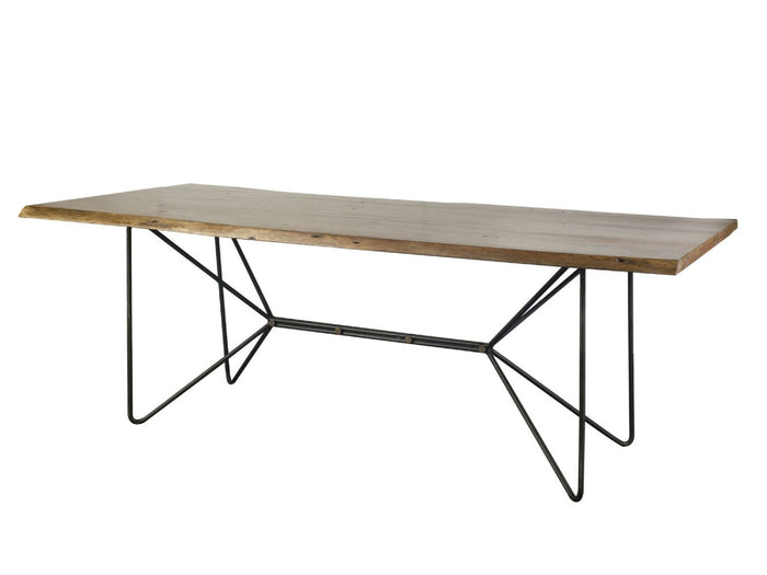 Palilion Natural Rectangular Dining Table | Calgary Furniture Store