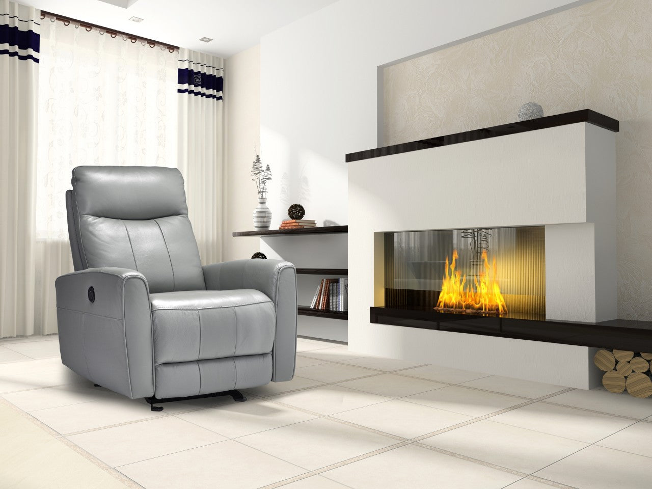 Paris Power Recliner Chair | Calgary Furniture Store