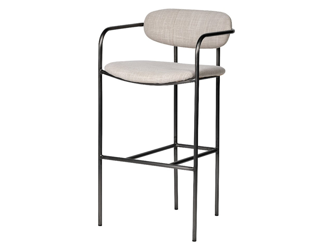 Parker Beige Bar Stool | Calgary Furniture Store