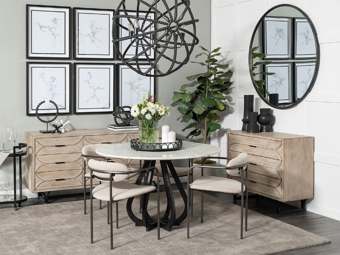 Parker Dining Chair - Gun Metal Gray | Calgary's Furniture Store | Calgary Dining Chairs