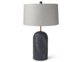 Quinn Table Lamp - Navy Base | Calgary Furniture Store