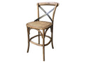 Rattan Crossback Counter Stool | Calgary Furniture Store