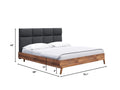 Sandy Bed - Grey | Calgary Furniture Store